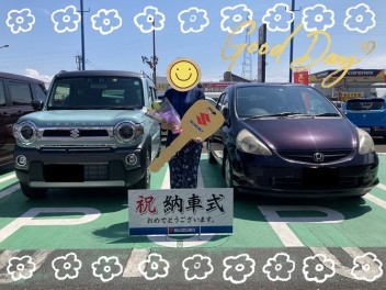 ご納車おめでとうございます！